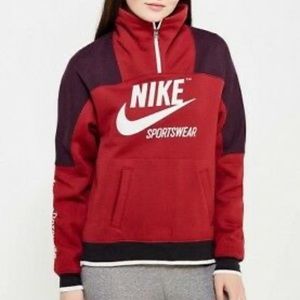 Nike Sportswear Quarter-Zip Fleece Sweater